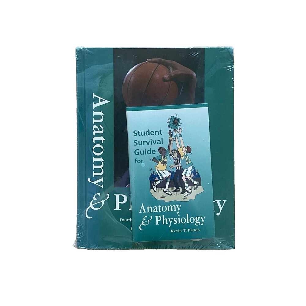 Anatomy & Physiology 4th Ed Thibodeau Patton HC Sealed + Student Survival Guide
